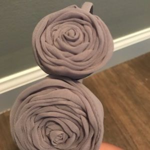 J. Crew Accessories - J crew Rosetta headband light gray. Like new J. Crew Accessories - J crew Rosetta headband light gray. Like new
